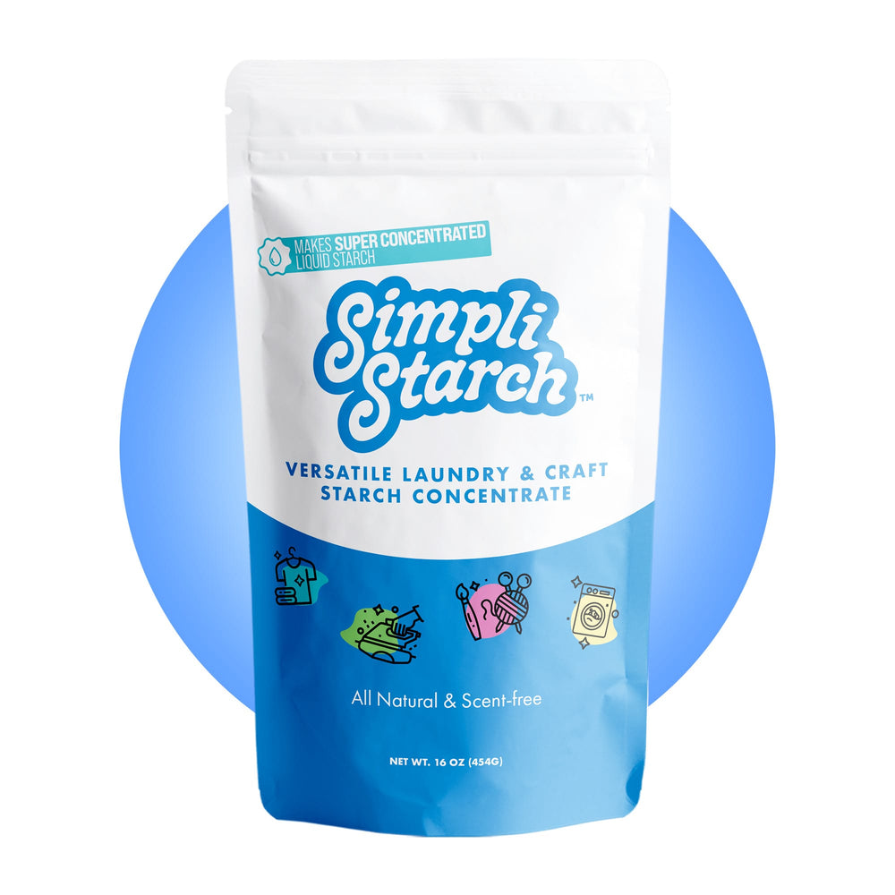 Simpli Starch  16oz (454g) Instant Mix Powder - Liquid Starch